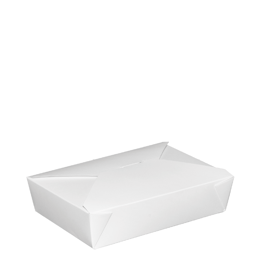 With the webbed design and leak-resistant PE lined, these takeaway food containers are ideal for the grab-and-go and takeaway service.