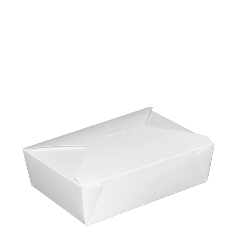 With the webbed design and leak-resistant PE lined, these takeaway food containers are ideal for the grab-and-go and takeaway service.